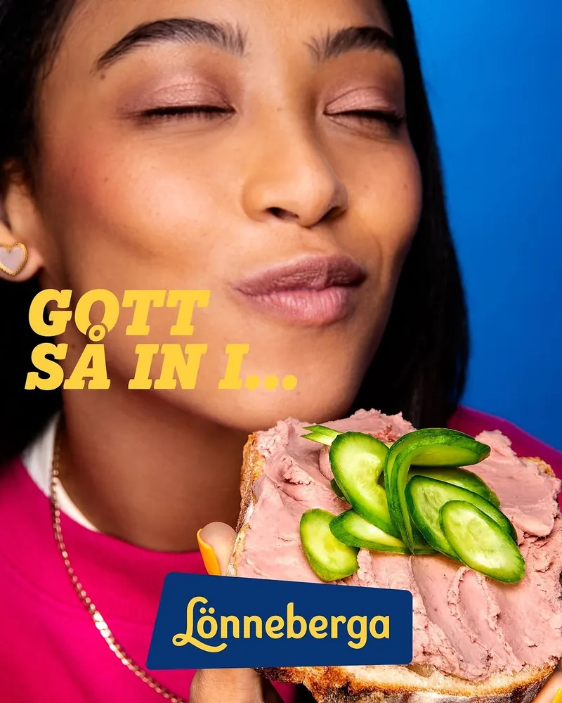 Yuli Caicedo en una campaña para Lönneberga